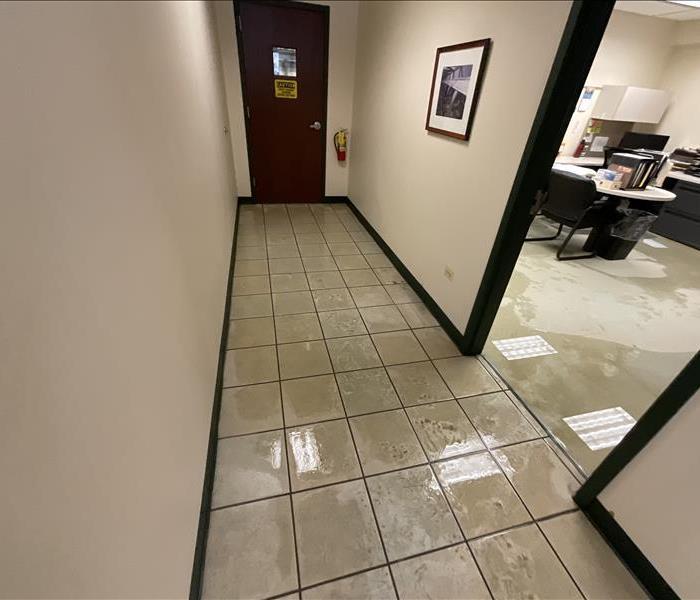 Water in store offices